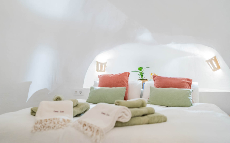 Habitaciones-cueva silenciosas e íntimas